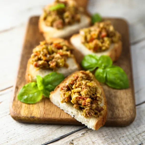 Tapenade d'olives facile