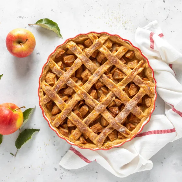 Tarte aux pommes à l'ancienne