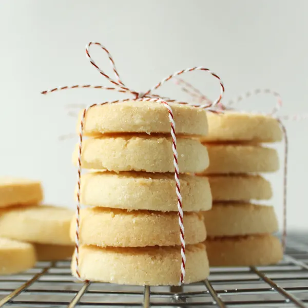 Rouleaux de biscuits sablés