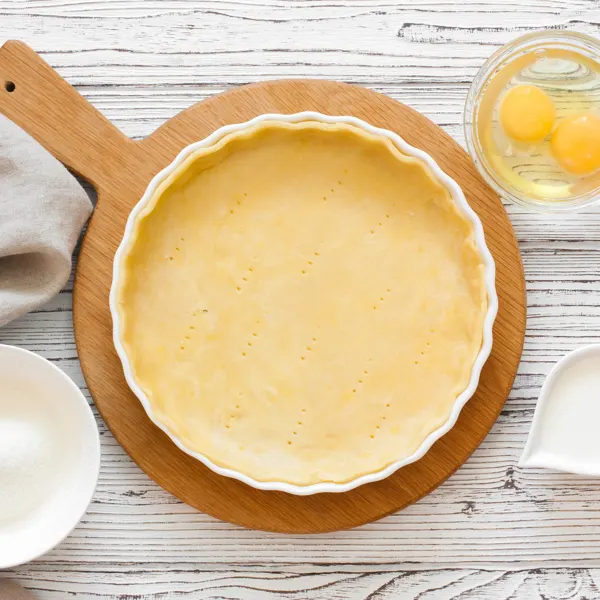 Pâte à tarte salée à congeler