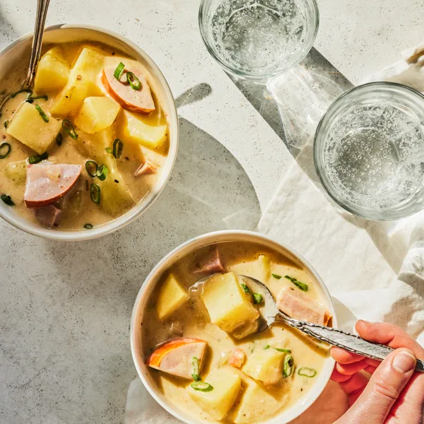 Soupe à la pomme de terre cajun