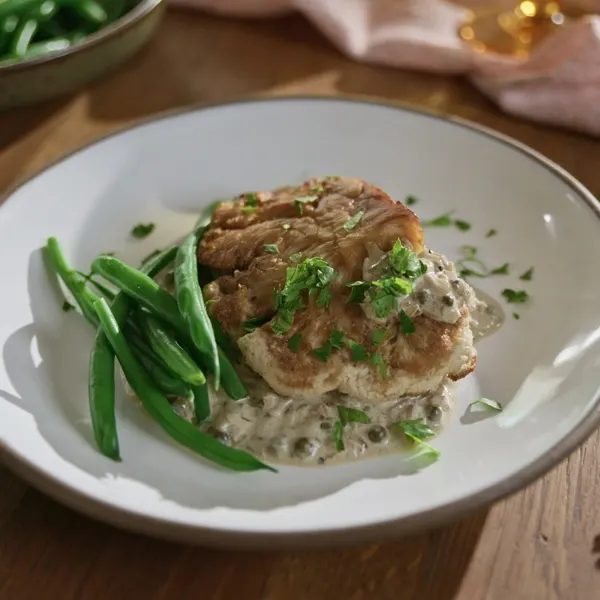 Steaks de champignon aux poivres