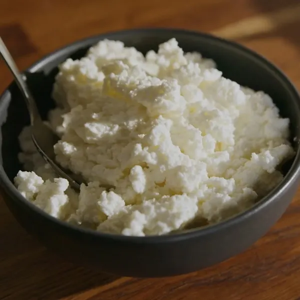 Fromage frais de type ricotta
