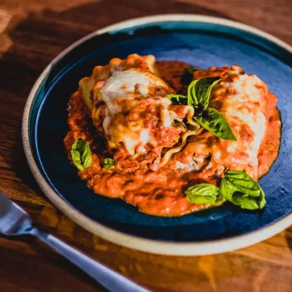Lasagnes roulées aux champignons