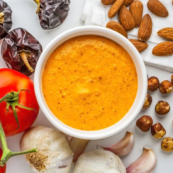 Sauce romesco aux poivrons rôtis