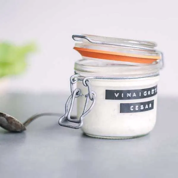 Vinaigrette César au yogourt