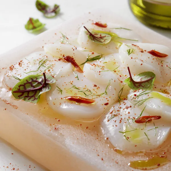 Ceviche de pétoncles
