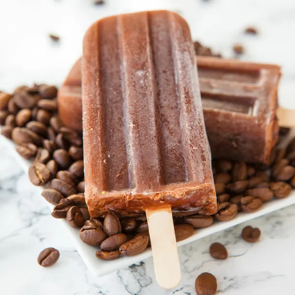 Popsicles au café moka