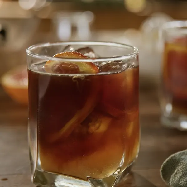 Café pétillant à l’orange