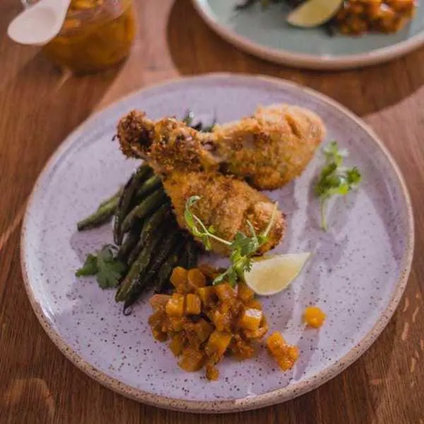 Poulet et chutney à l’indienne 