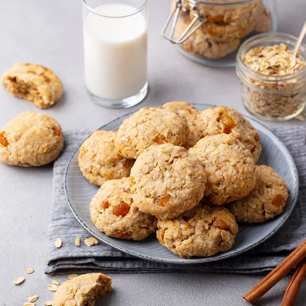 Biscuits-déjeuners véganes à l'avoine