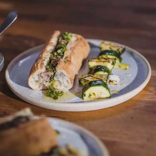 Brochettes sauce chimichurri