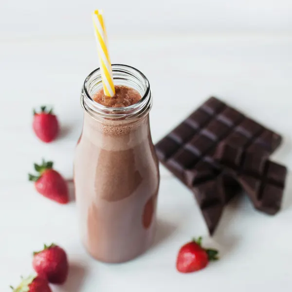 Smoothie chocolat et noix de cajou