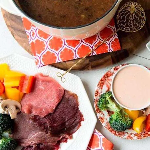 Fondue chinoise maison