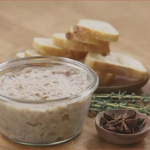 Rillette de canard à l’anis étoilé