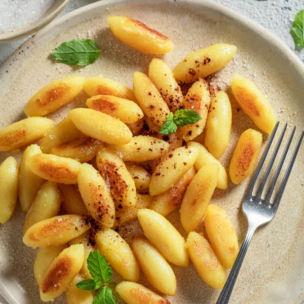Gnocchis grillés à l'ail