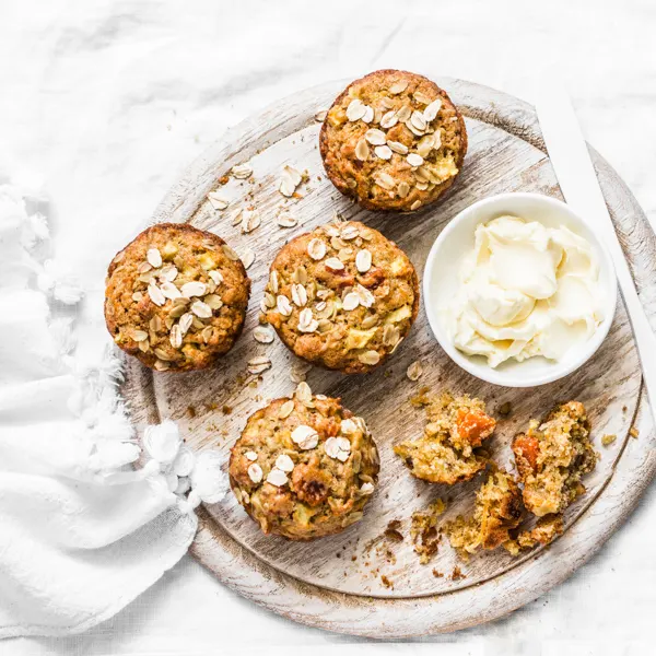 Muffins santé à la citrouille