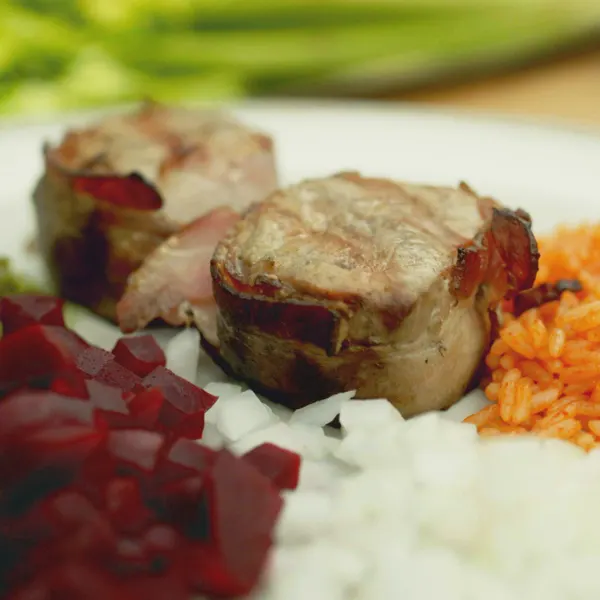 Shashlick – Brochettes de tournedos de porc