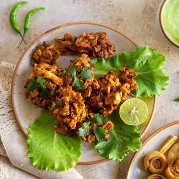 Pakora et sauce au miel