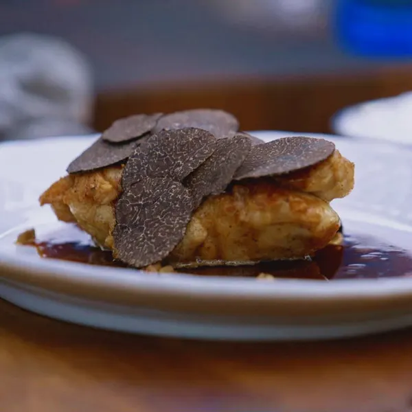 Ris de veau sauce périgourdine