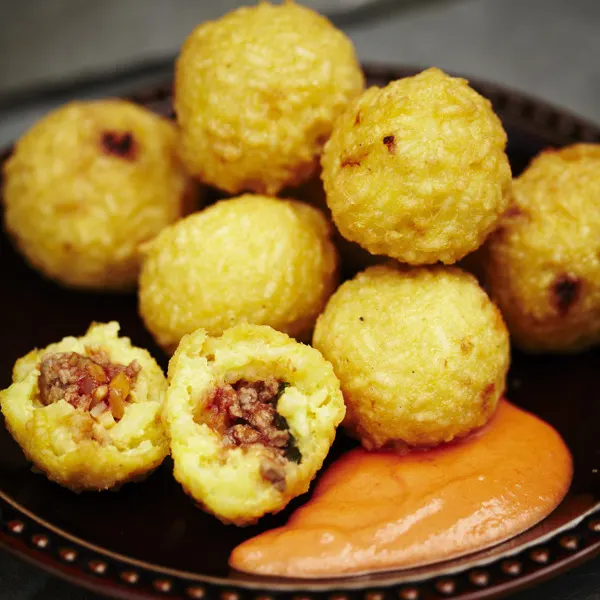 Arancini allo zafferano (Arancini au safran)