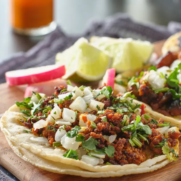 Tacos au tempeh et aux poivrons