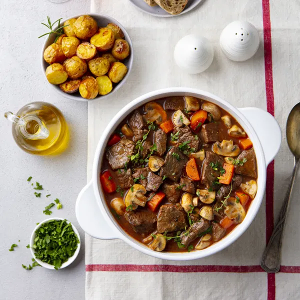 Ragoût de boeuf et légumes à la mijoteuse