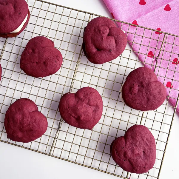 Tartes « Whoopie rouge velours »