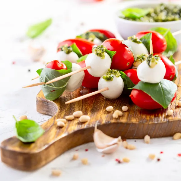 Brochettes margherita