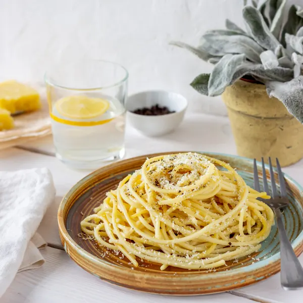 Cacio e pepe - Pâtes au poivre et au fromage