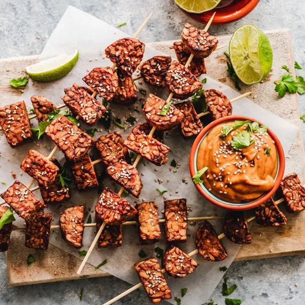 Tempeh en bouchées (apero)