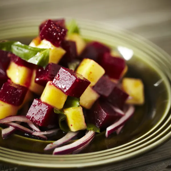 Salade de betteraves au vinaigre de xérès