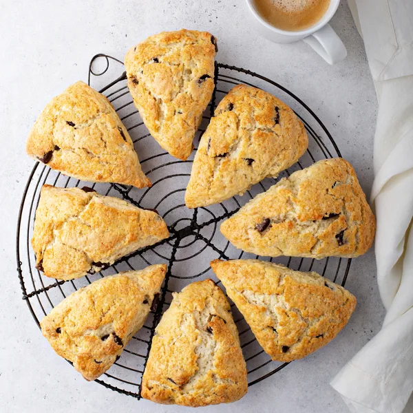 Scones moelleux aux bleuets