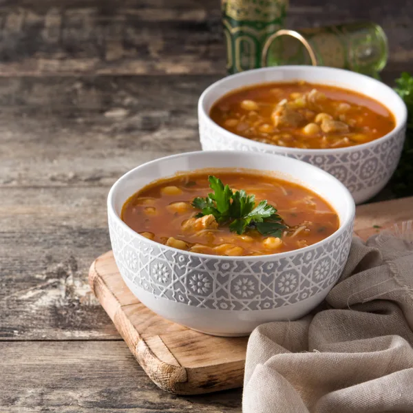 Soupe aux lentilles et au rôti de palette de boeuf à la mijoteuse