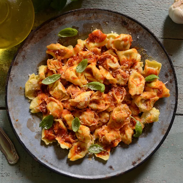 Tortellinis «one pot» à la saucisse italienne