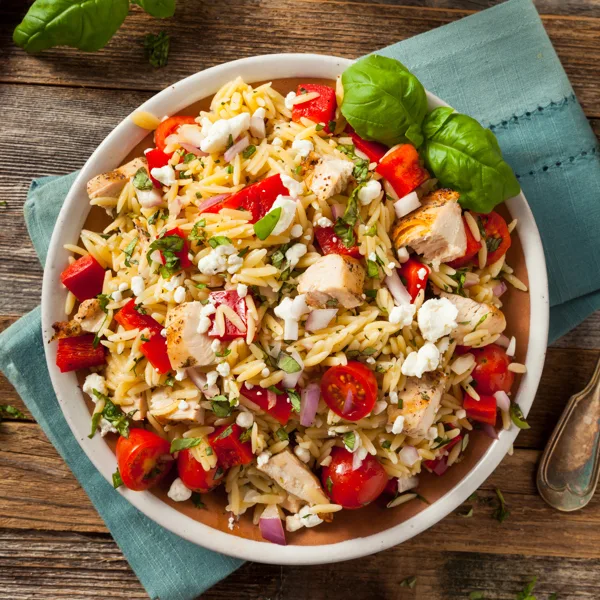 Salade d'orzo à l'italienne