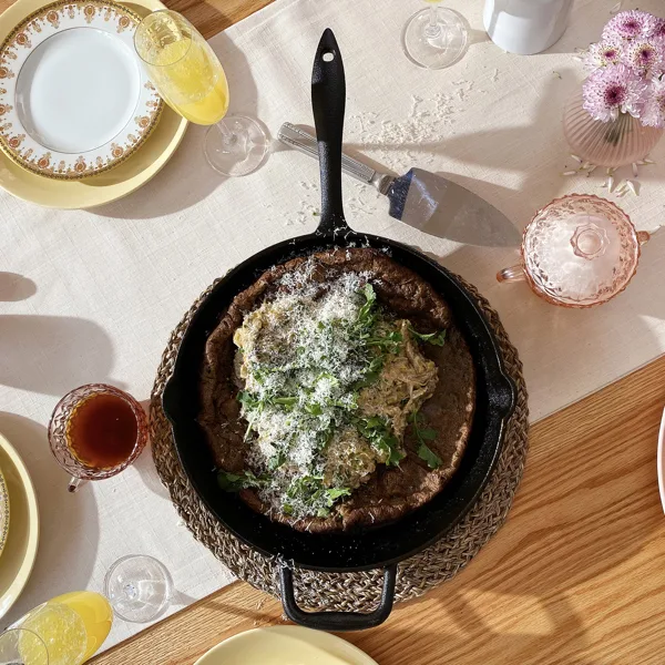Dutch Baby aux champignons djon djon