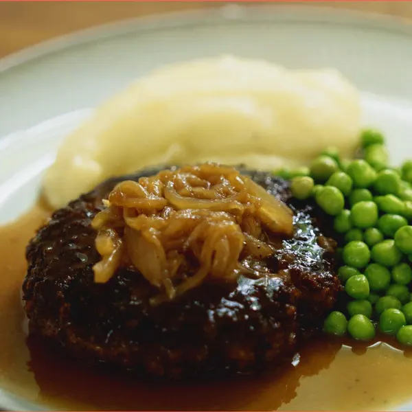 Hamburger steak, à ma façon