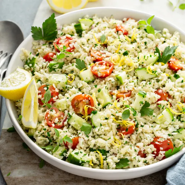 Salade de chou-fleur au wasabi