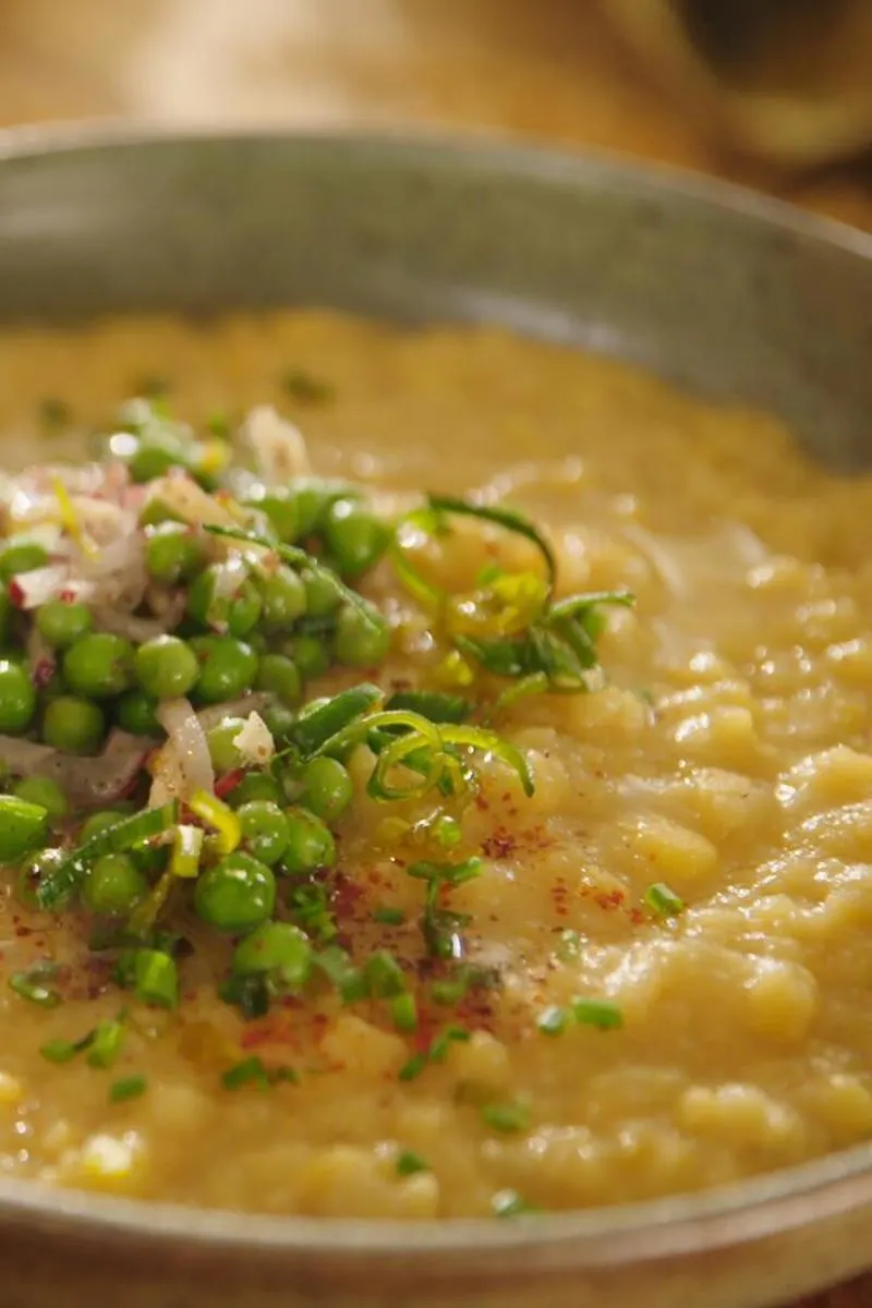 Dahl de pois jaunes cassés
