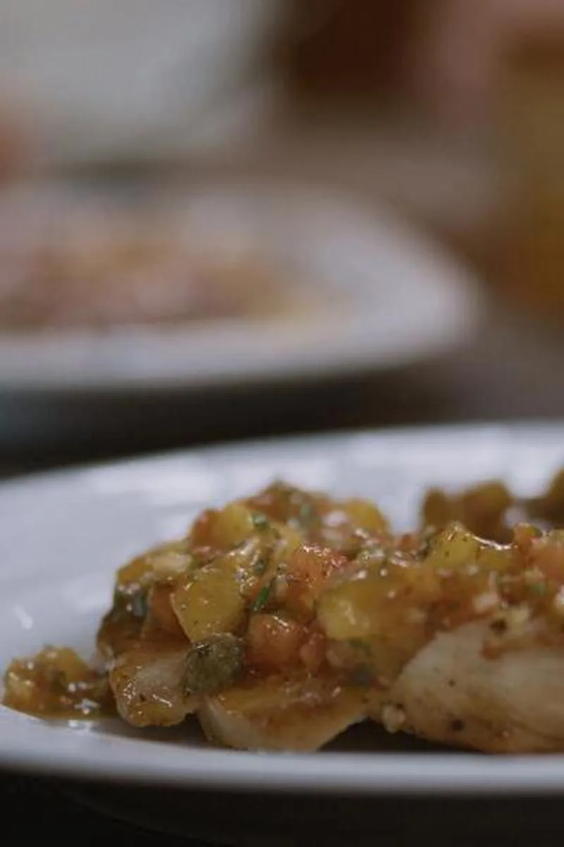 Sauce vierge.