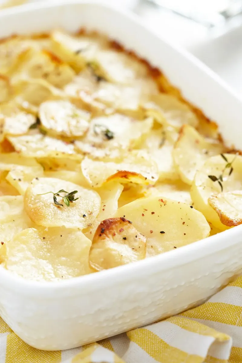 Gratin dauphinois du campeur