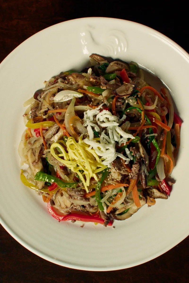 Nouilles sautées coréennes