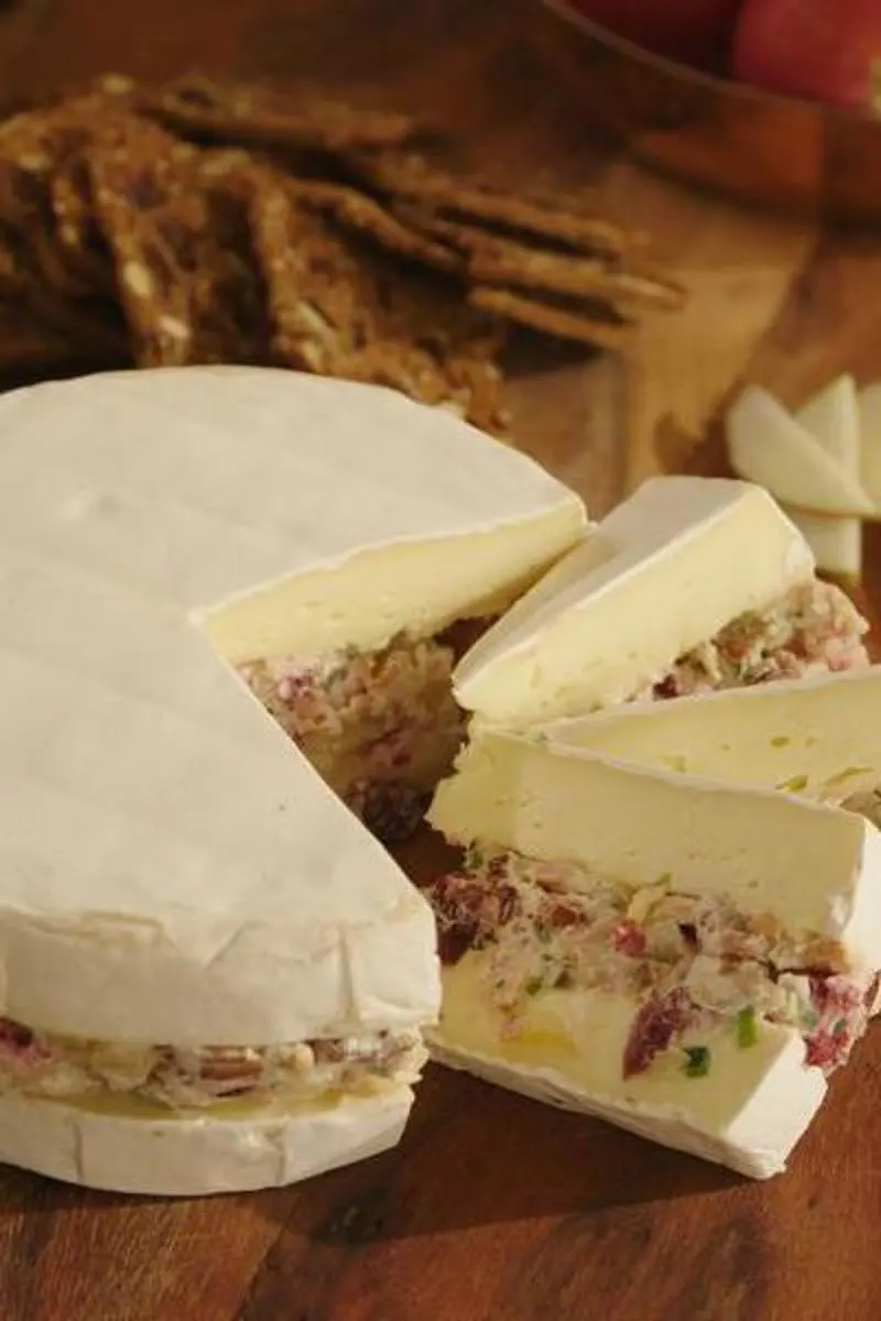 Brie farci pommes et miel