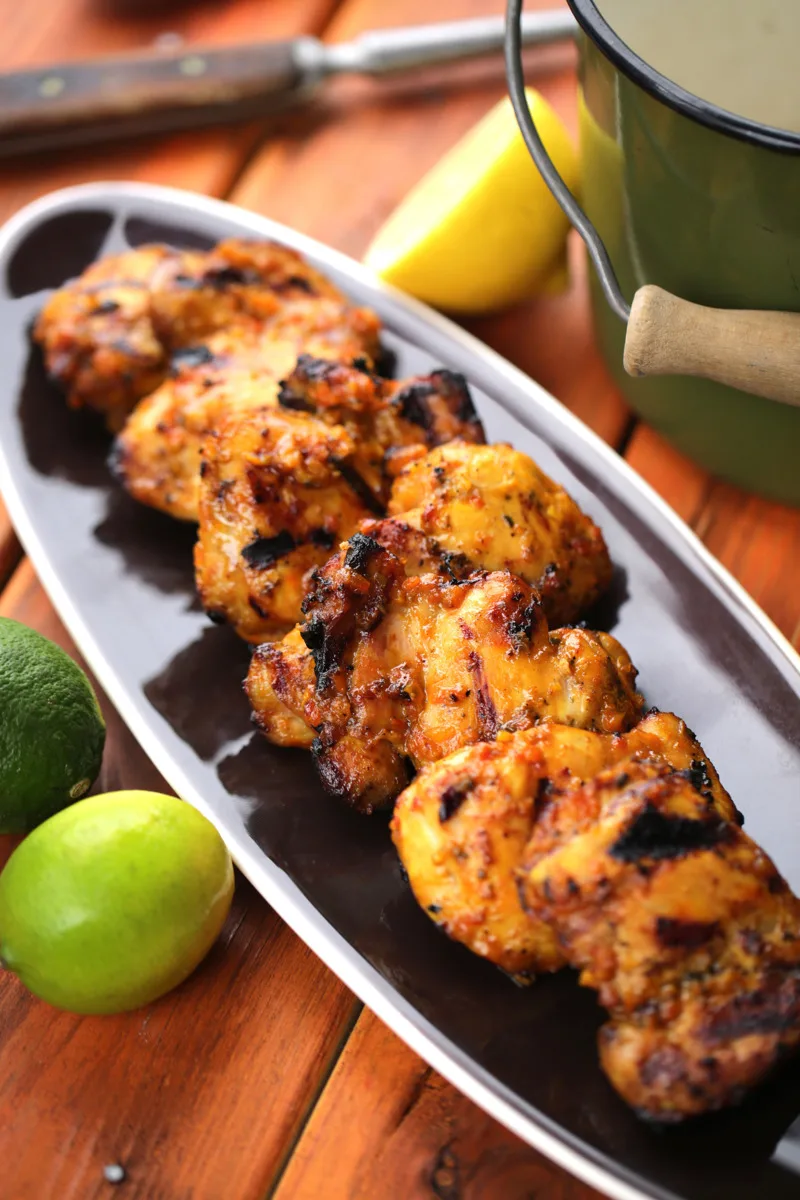Hauts de cuisse de poulet à la sauce mojo