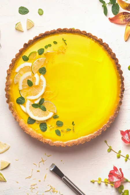 Tarte au citron - Crostata al limone