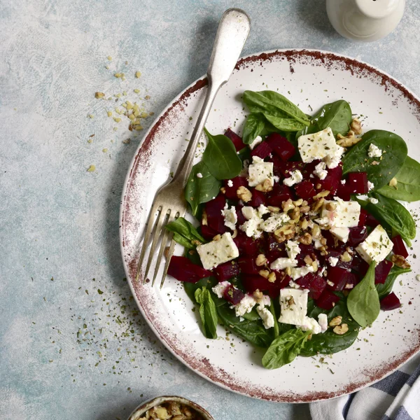 Salade de betteraves et pommes – Equilibre au carré