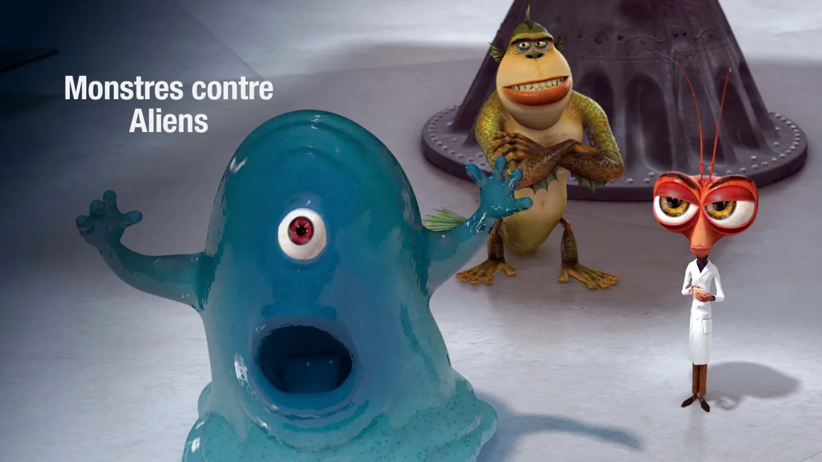 Jeu PS2 Monstres Contre Aliens, PAL, Complet Et En Bon état