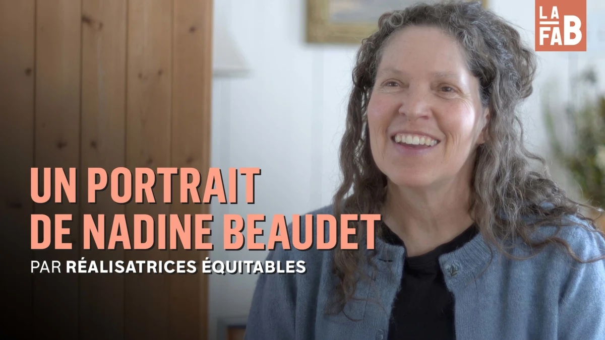 Un portrait de Nadine Beaudet