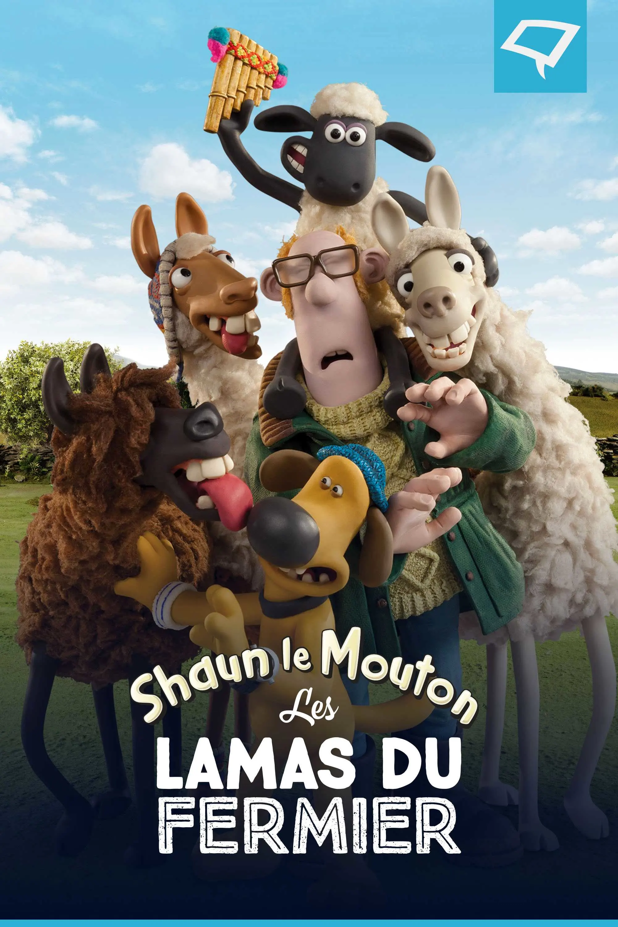Shaun le mouton — Les lamas du fermier